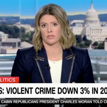 CNN host admits it 'doesn't feel like crime is down,' despite FBI statistics