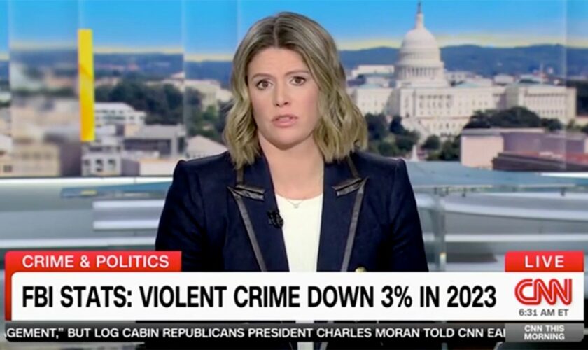 CNN host admits it 'doesn't feel like crime is down,' despite FBI statistics