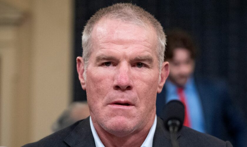 Brett Favre revealed his Parkinson's diagnosis before a congressional committee. Pic: AP