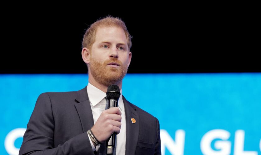 Prince Harry shares cheeky joke about ‘getting into trouble’ while discussing dangers of social media