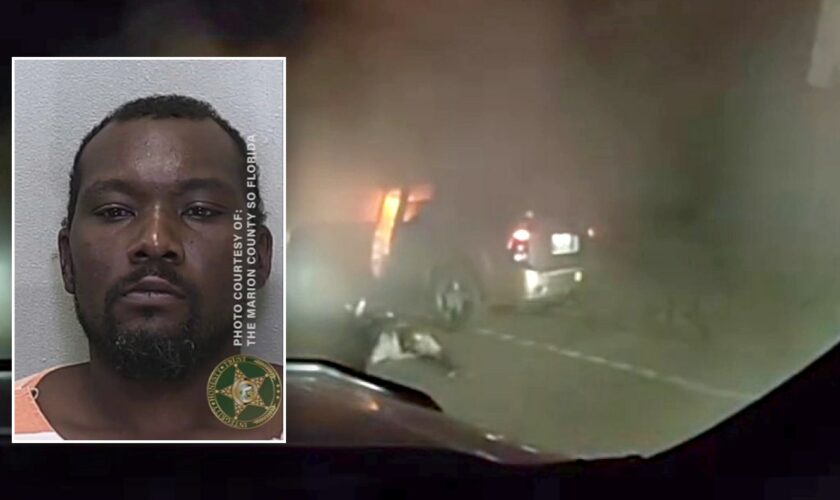 Florida suspect's plan goes up in smoke when SUV becomes engulfed in flames