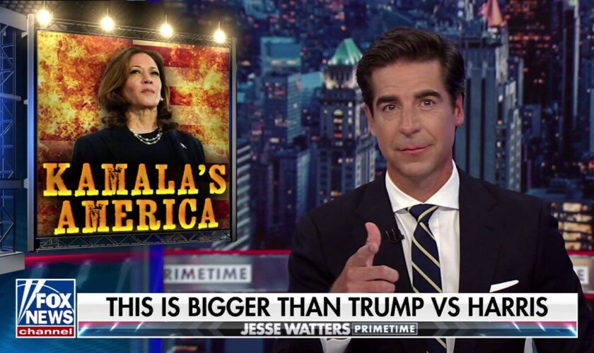 JESSE WATTERS: Kamala Harris is not new to this, she has been in politics her whole life