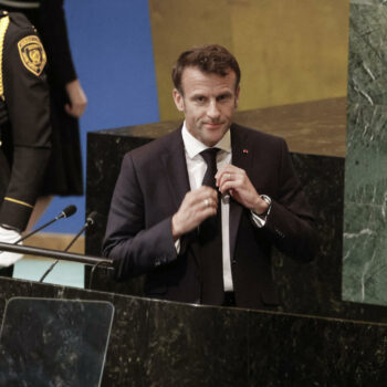 Emmanuel Macron à New York : avec ce discours devant l’ONU, le président français commence sa nouvelle vie