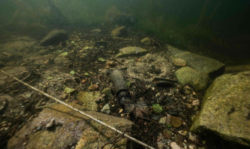 Infesté de munitions, le lac de Gérardmer dans les Vosges attend son nettoyage