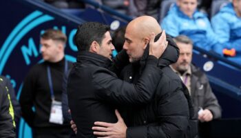 The relationship with Mikel Arteta ‘doesn’t change’, says Pep Guardiola