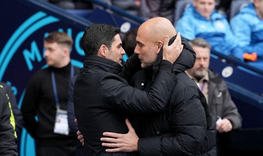 The relationship with Mikel Arteta ‘doesn’t change’, says Pep Guardiola