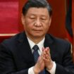 Xi Jinping au Grand Palais du Peuple à Pékin le 12 mars 2023