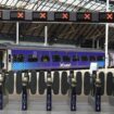 Ticket barriers at Glasgow Queen Street station. Trains will be disrupted due to industrial action as the RMT has announced industrial action on June 21, 23, and 25. Picture date: Monday June 20, 2022.