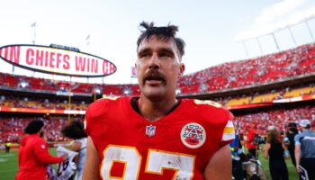 Ex-ESPN analyst accuses Travis Kelce of ‘partying all offseason’ with Taylor Swift amid poor performances