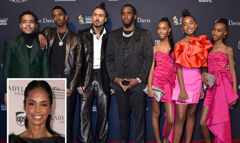 Diddy’s children break silence over ‘hurtful and false’ rumors late mom Kim Porter wrote tell-all book