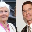 Dame Judy Dench and John Cena. Pics:  John Rainford/Cover Images/Dave Allocca/Starpix/INSTARimages/AP