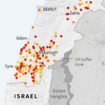 CARTE. Liban-Israël : quelles sont les cibles des frappes militaires ?