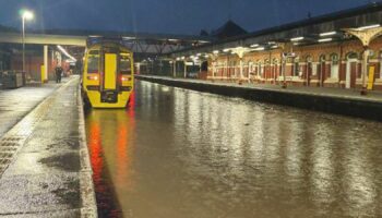 Motorway closed as drivers abandon cars amid 185 flood warnings and torrential rain