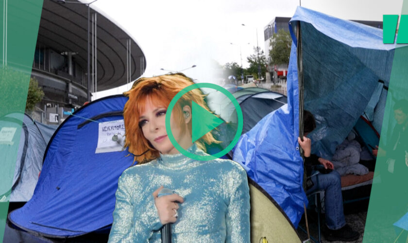 Pour le concert de Mylène Farmer au Stade de France, ses fans ont campé pendant des jours sous la pluie