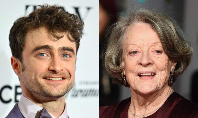 Daniel Radcliffe recalls Harry Potter co-star Maggie Smith’s ‘gloriously sharp tongue’