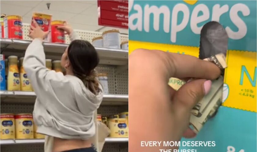 Woman goes viral after hiding cash inside baby formula packets in divisive ‘She Deserved the Purse’ trend