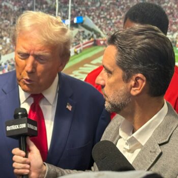 OutKick's Clay Travis interviews Trump on epic SEC clash, state of race: 'This is really big time football’