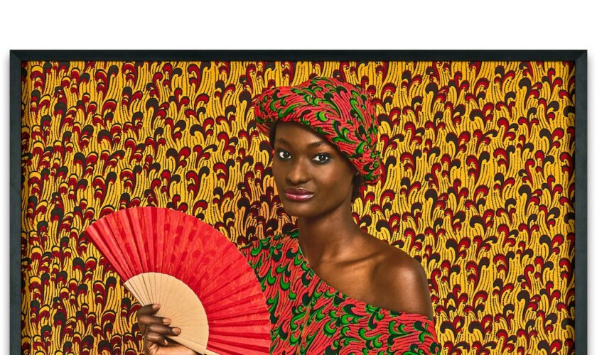 Aminata (2013), d'Omar Victor Diop, vendu 7 872 euros.