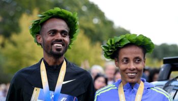 Berlin marathon results and times: Milkesa Mengesha and Tigist Ketema claim Ethiopia double