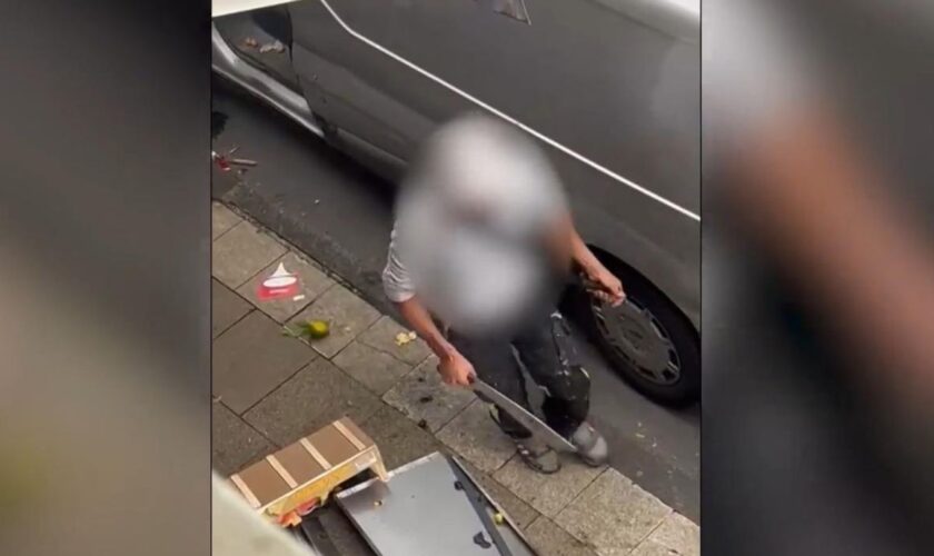 Mehrere Verletzte: Brandstiftungen in Essen: Videos zeigen mutmaßlichen Täter