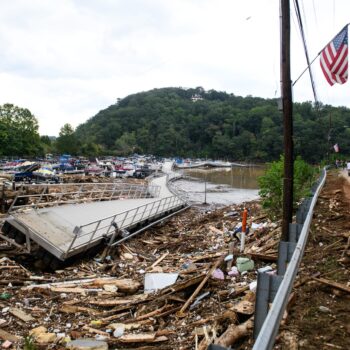 Hurricane Helene wreaks havoc across Asheville, NC; National Guard deployed, 119 rescued