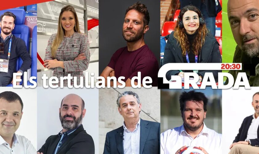 À Punt estrena el lunes el programa deportivo 'Grada 20:30'