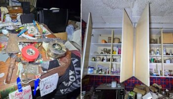 Abandoned home at centre of police probe found 10 years on - with drugs still on display