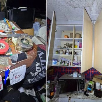 Abandoned home at centre of police probe found 10 years on - with drugs still on display