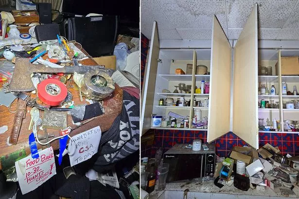 Abandoned home at centre of police probe found 10 years on - with drugs still on display