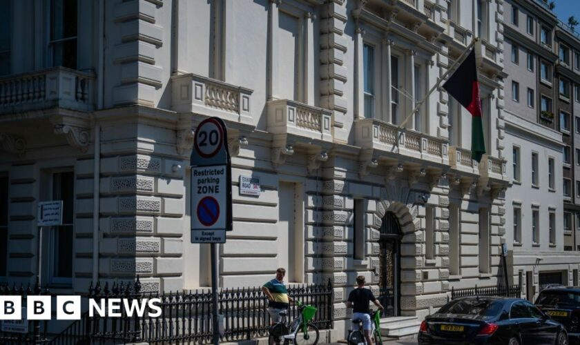 Afghan embassy in London to shut after Taliban sacks staff