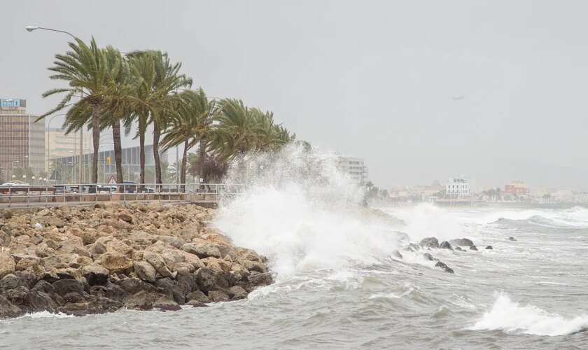 Alerta por viento y oleaje en siete provincias este viernes