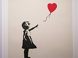 Banksy's iconic 'Girl with Balloon' masterpiece 'stolen' from London gallery in art heist: Two men appear in court charged with burglary