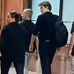 Barron Trump is spotted walking through New York University swamped by Secret Service agents - as details of his student life are finally revealed