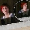 Beloved pop star looks unrecognisable in a cropped red wig as she films her new music video at The Louvre - can YOU guess who it is?