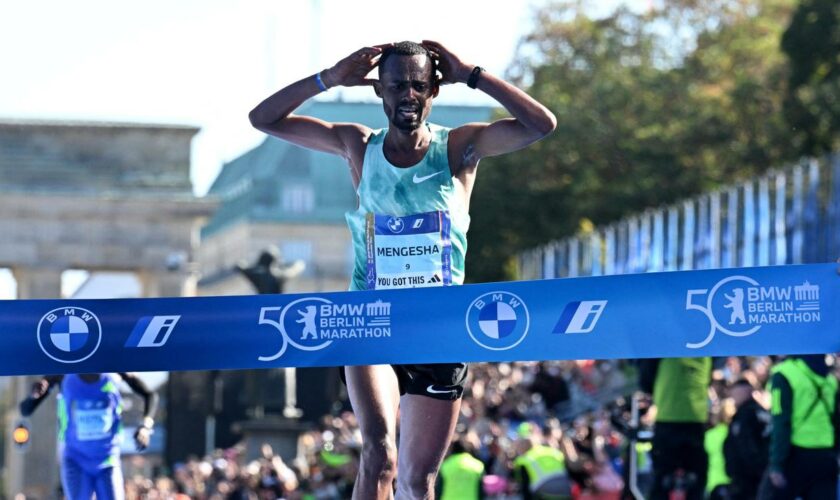 Berlin Marathon: Äthiopier Milkesa Mengesha gewinnt 50. Berlin-Marathon