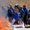 Bolivia: Clashes erupt at Evo Morales' protest march