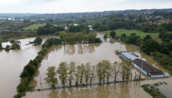 Caravan park flood sees 35 rescued by firefighters tackling eight weather incidents