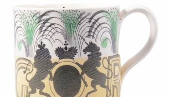 Ceramic mug toasting King George VI's coronation sells for princely sum