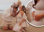 Charlotte Crosby is pregnant! Geordie Shore star announces she's expecting her second child with fiancé Jake Ankers almost two years after welcoming daughter Alba Jean