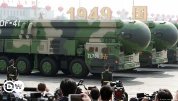 China test-fires ballistic missiles into the Pacific Ocean