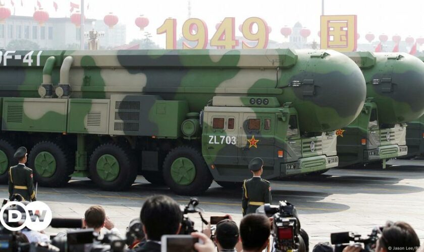 China test-fires ballistic missiles into the Pacific Ocean