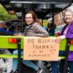 Cruise ship passengers say bon voyage to Belfast