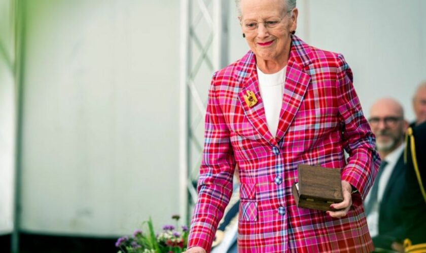 Die frühere Monarchin wird in den kommenden Monaten eine Halskrause tragen müssen. (Archivbild) Foto: Ida Marie Odgaard/Ritzau S