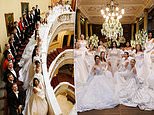 Debutantes gather in a sea of white gowns and dazzling tiaras for the annual Queen Charlotte's Ball - London's most prestigious high-society event