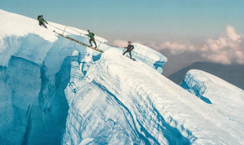 Die Alpen um 1900: Retroreise in die Berge: Gletscher, Grandhotels und Gipfelstürmer