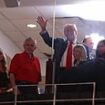 Donald Trump's extreme protective measures during visit with fans at Alabama vs. Georgia football game