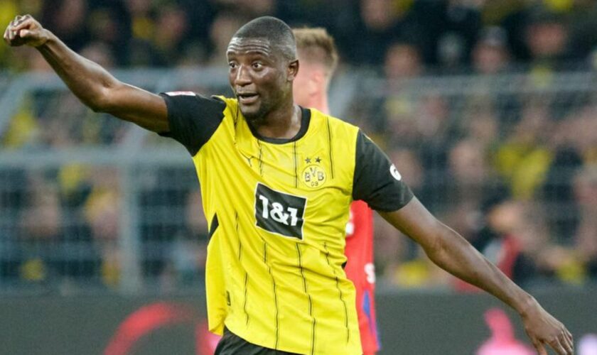 Neuzugang Guirassy gab gegen Heidenheim sein BVB-Debüt. Foto: Bernd Thissen/dpa