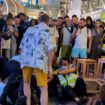 Drunk tourist wrestled by airport police was told he could not have more booze