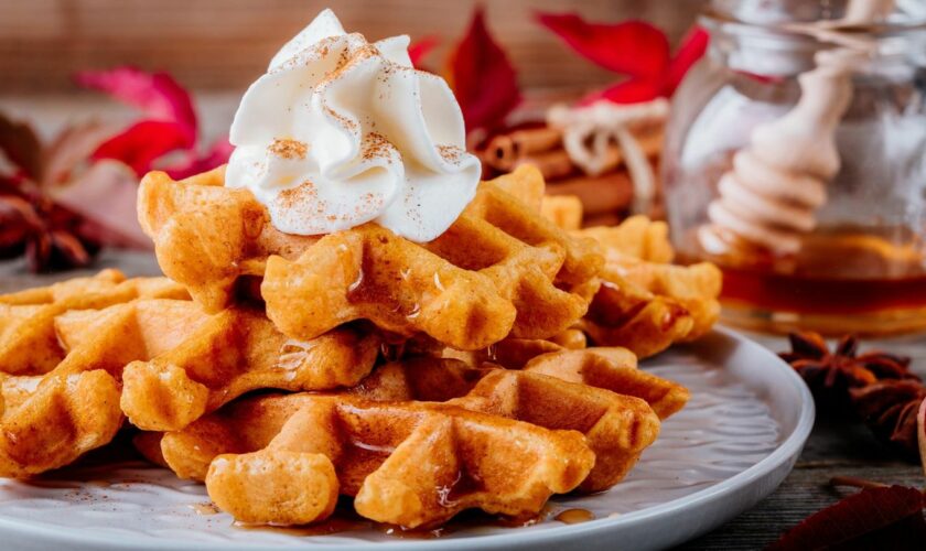 Einfaches Backen: Kürbis– und Haselnusswaffeln: Zwei leckere Waffel-Rezepte für den Herbst