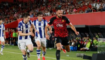 El Mallorca hace sangre con la Real